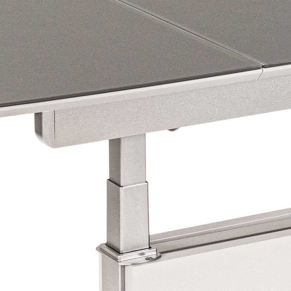 Verlängerbarer Design Couchtisch höhenverstellbar - Glancossa