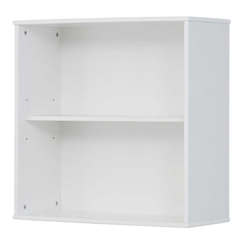 65x65x28 2 Fächer Wandregal in Weiß - Slogdan