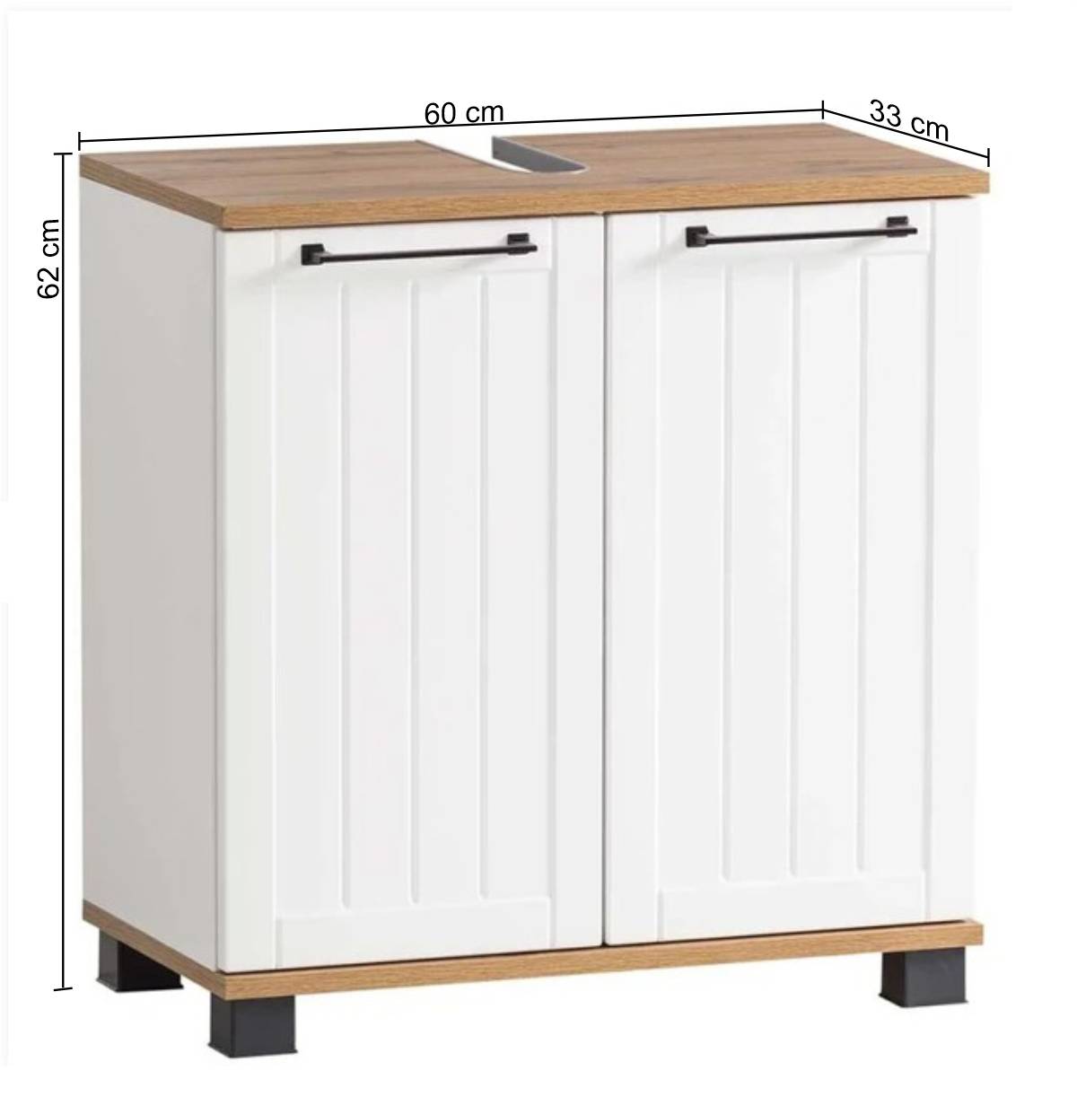 Unterbeckenschrank im Landhausstil - Goliat