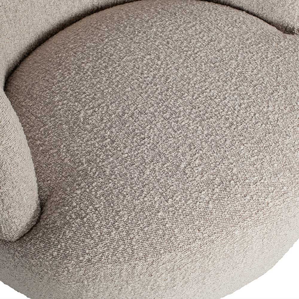 Drehbarer Polstersessel in rundem Design - Jacksons