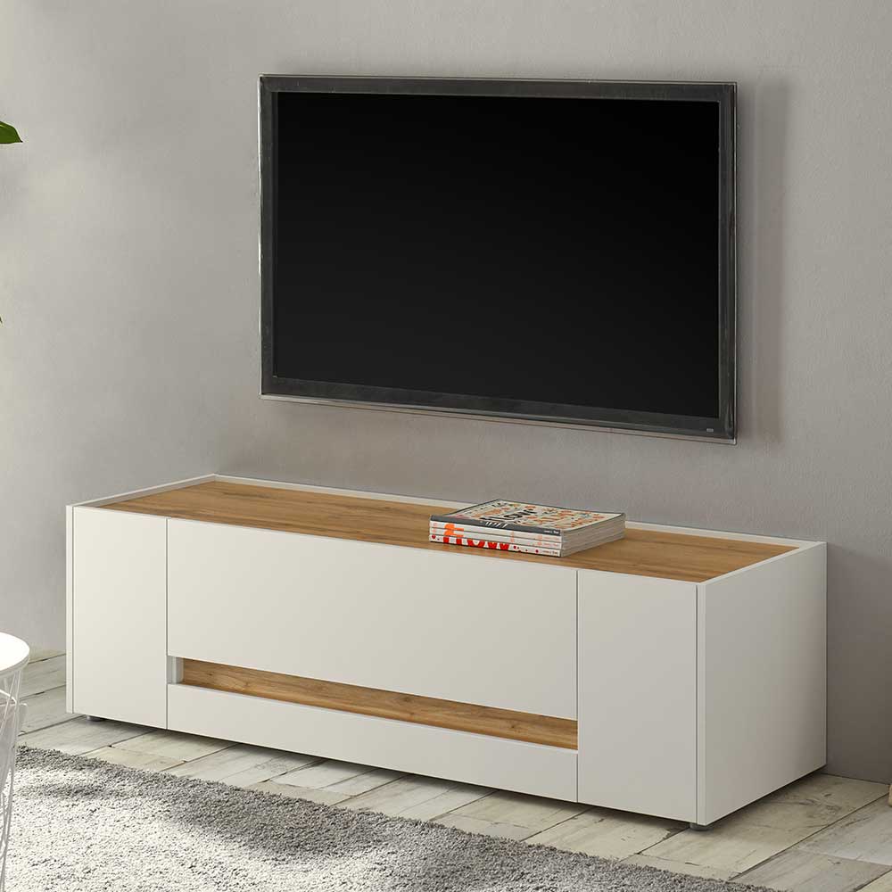 Wohnzimmer Anbauwand 340 cm breit - Nonessia (fünfteilig)