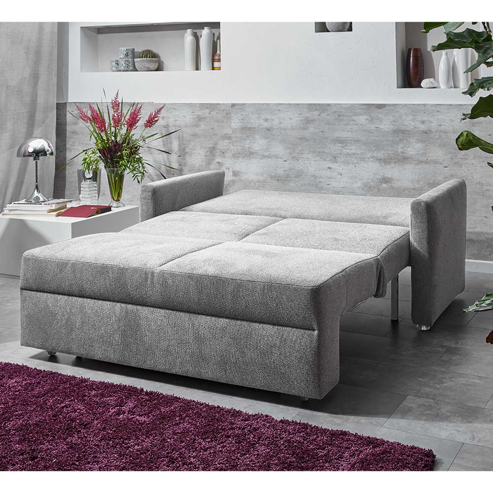 Couch mit Faltmechanik - Bettfunktion - Snecda