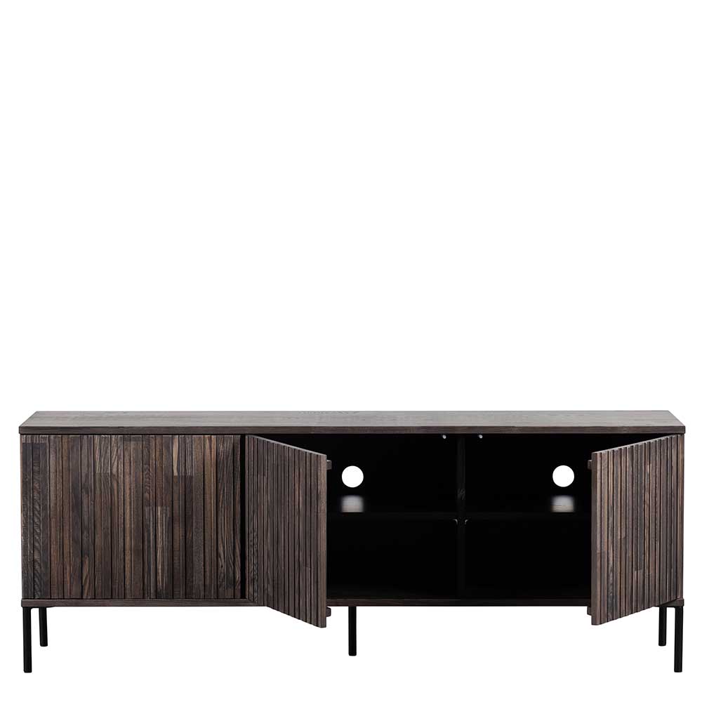 150x56x44 Design Lowboard in Esche Dunkel - Eyes