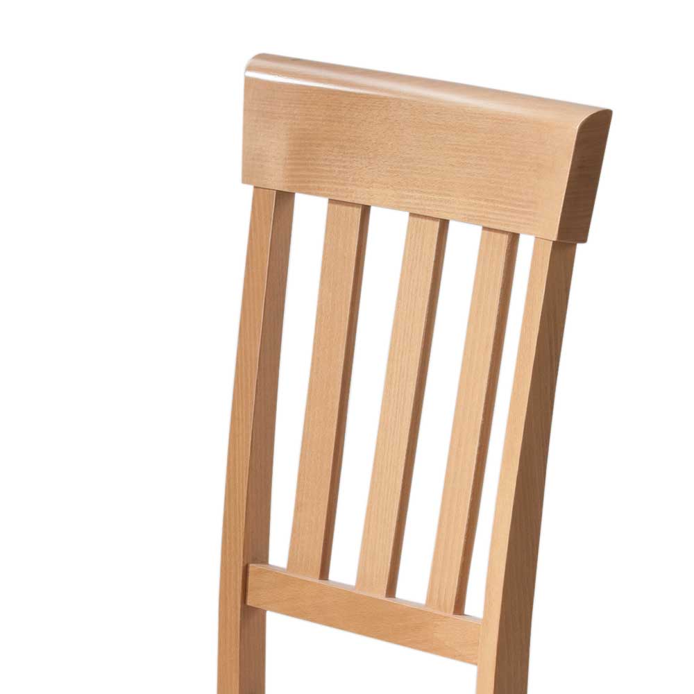 Massiver Country Style Holzstuhl aus Buche - Huanga