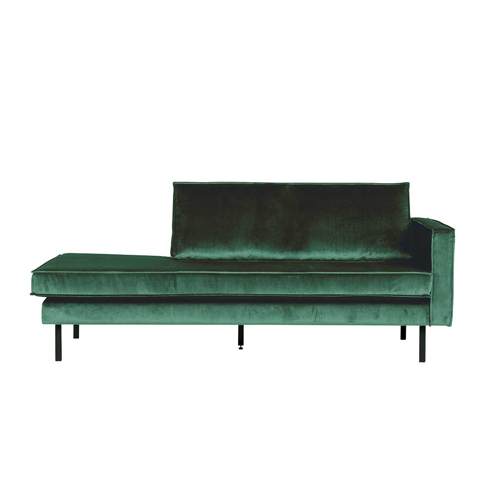 Samt Retrosofa in Grün - Distroit