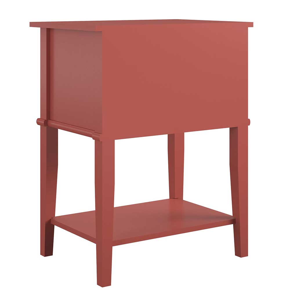 Modern Country Kommode in Terracotta - Miloris