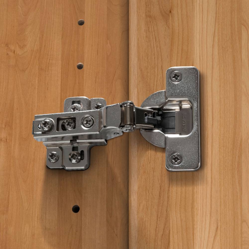 4-türiger Kleiderschrank in Eiche Bianco - Yanicas