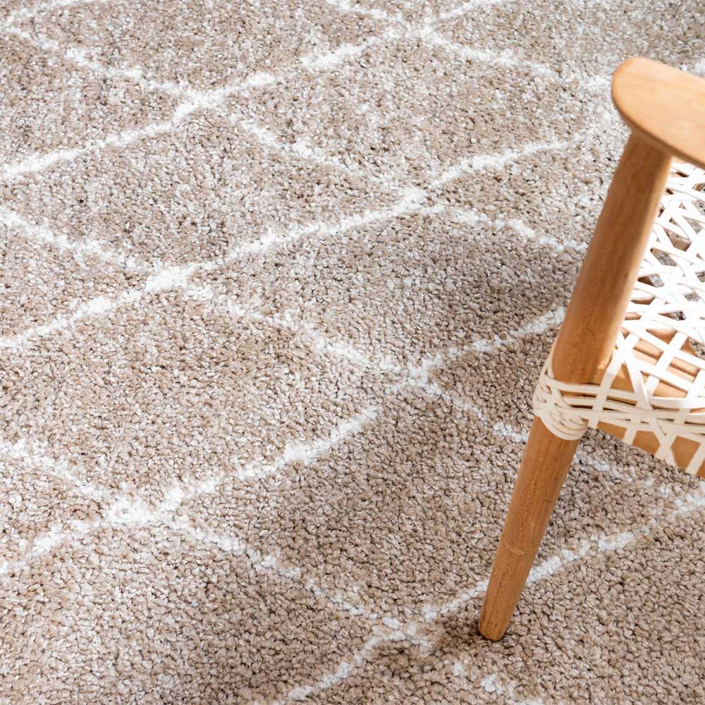 Teppich mit hohem Flor - 150 cm rund - Alli
