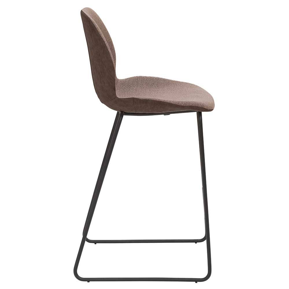 Barstuhl mit Fußablage modern - Zagavi