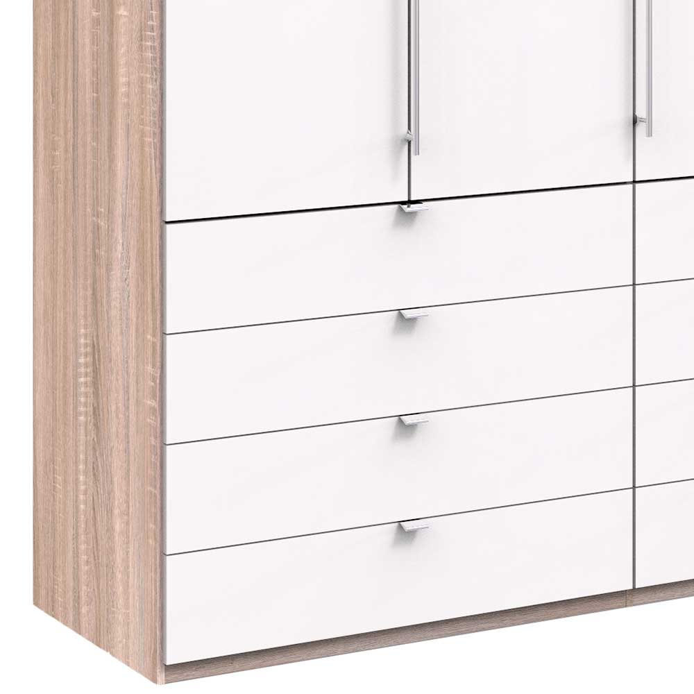 Weißer Kleiderschrank Made in Germany - Vaclyn