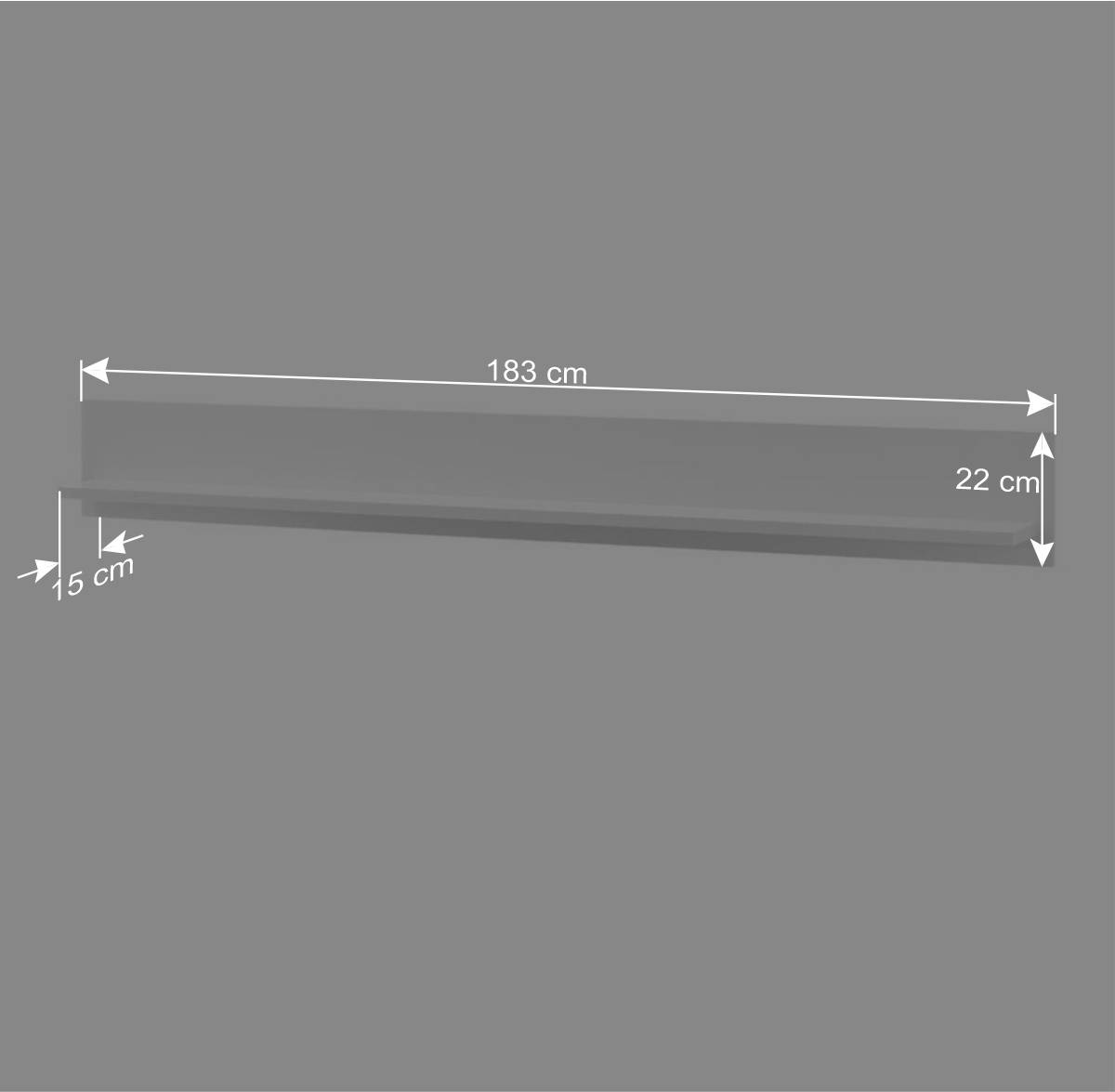 Design-Anbauwand Möbel Set - Memphys (dreiteilig)