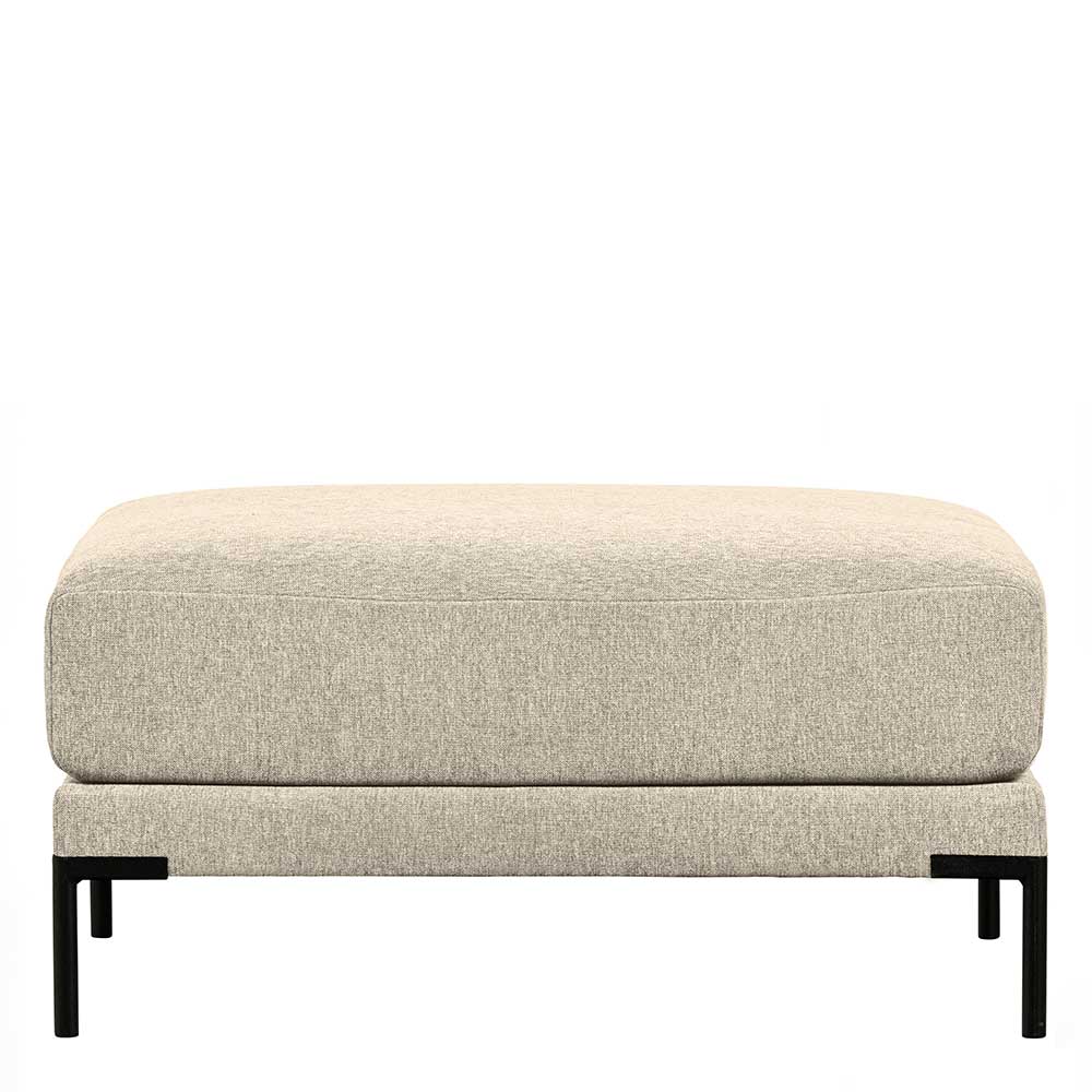 Wohnzimmerhocker in Beige - Guerrero
