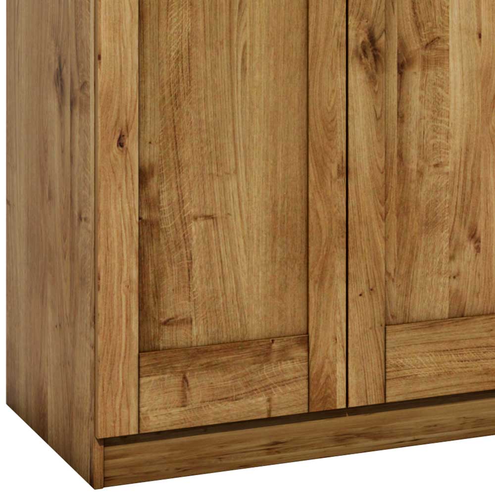 Kleiderschrank mit zwei Türen in Wildeichefarben - Murdian