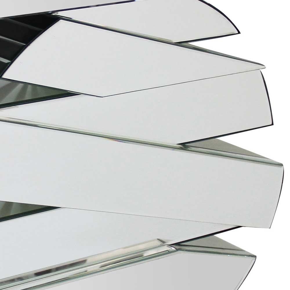 119x80x35 Design Konsoltisch in Spiegel Optik - Maroco