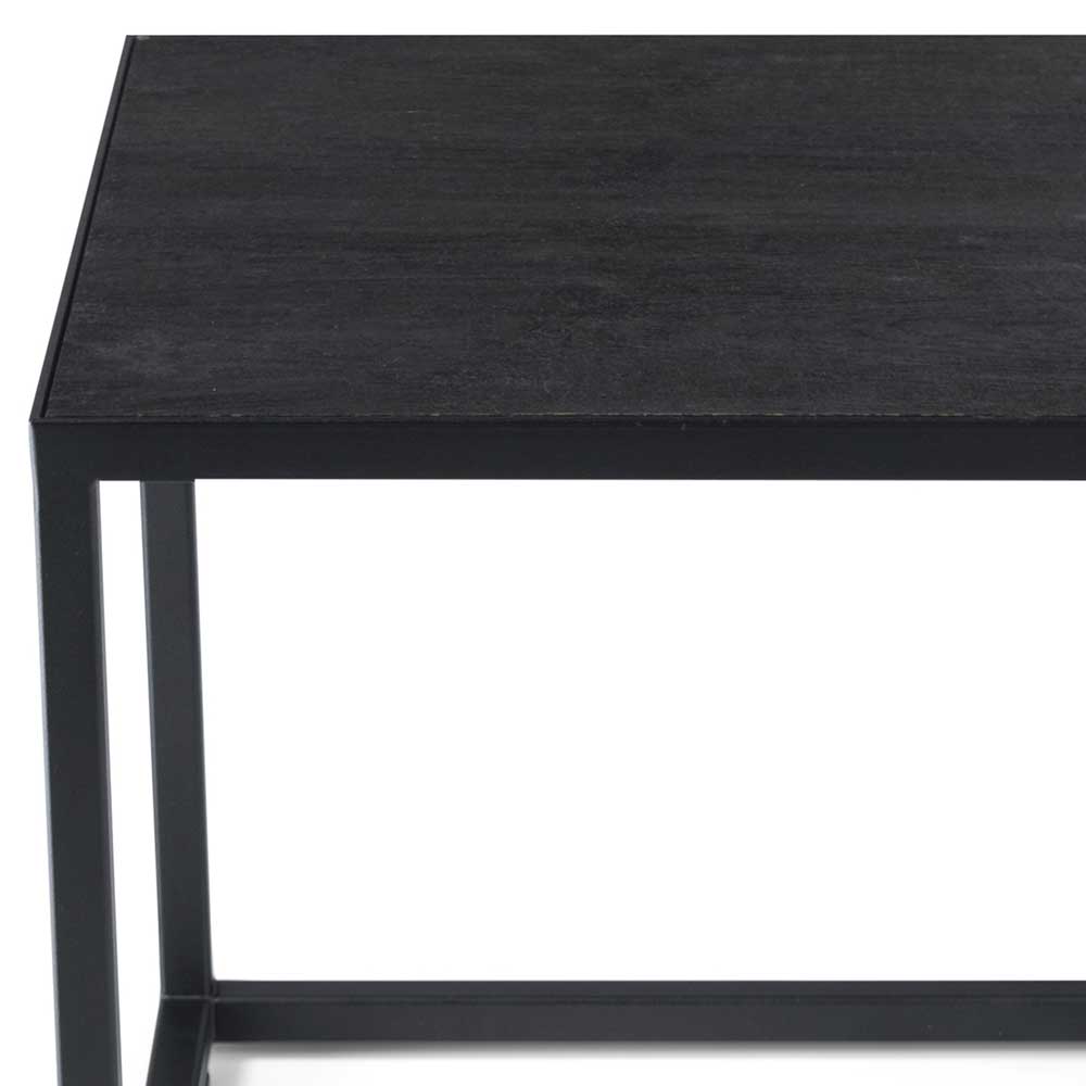 40x40x40 Wohnzimmer Tisch in Schwarz - Vanilla