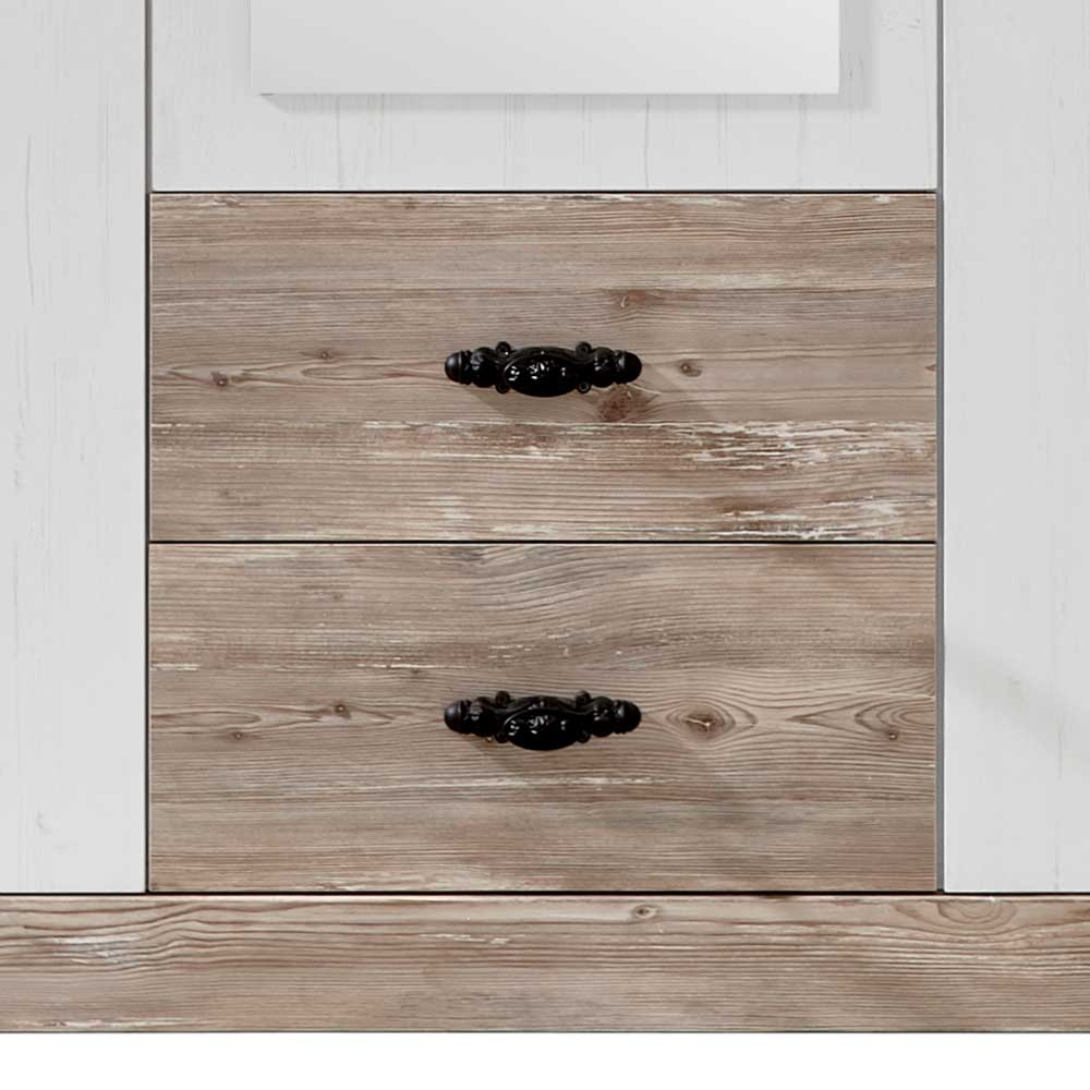 Country Schlafzimmer Schrank 169cm breit - Nedita