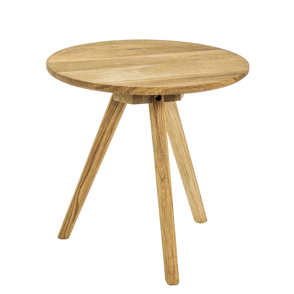 Runder Beistelltisch im Skandi Design - Calcalero