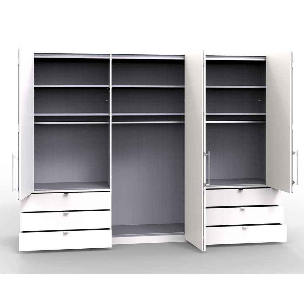 Passepartout Kleiderschrank mit LED Beleuchtung - Tumiva