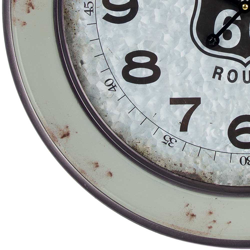 Retro Wanduhr - Route 66 Design - Ruhnau