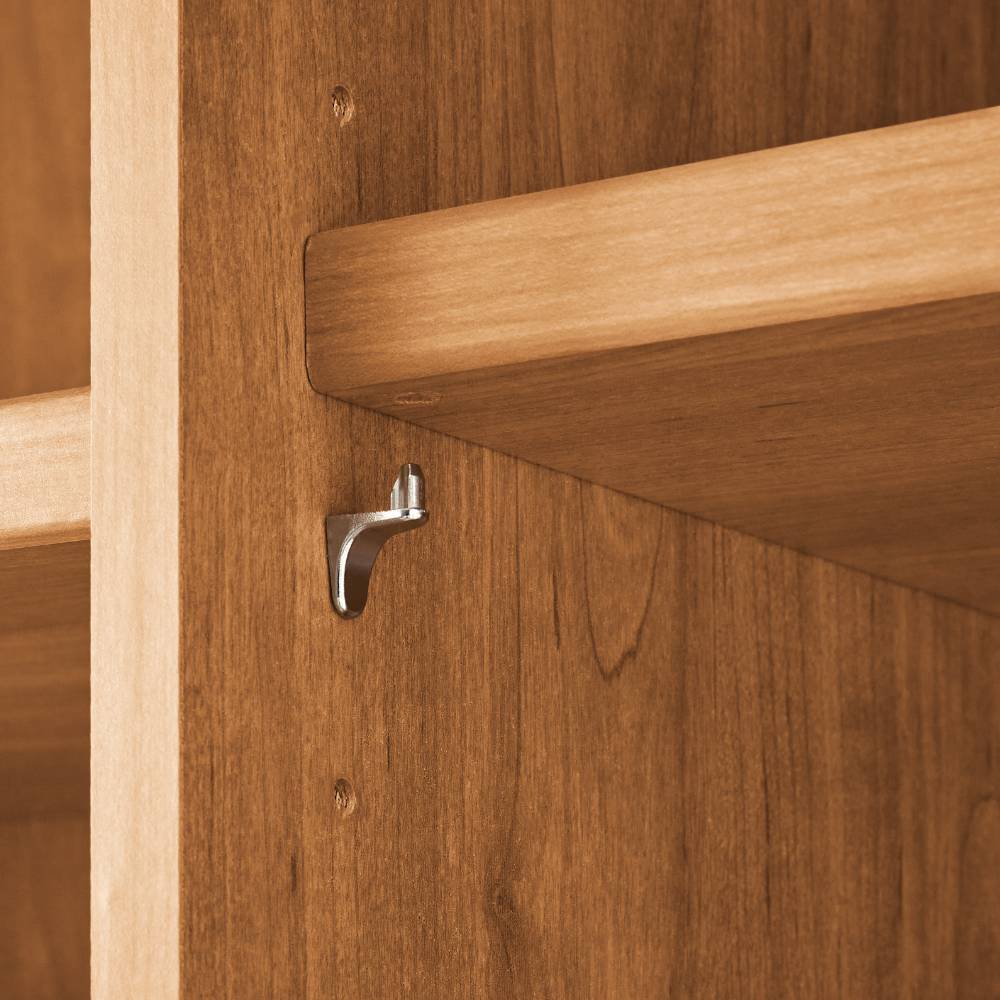 6-türiger Schlafzimmerschrank mit Glas - Vutonia