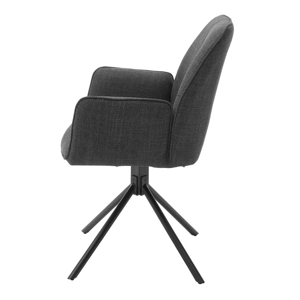 Esstischsessel mit Drehgestell - Mincio (2er Set)