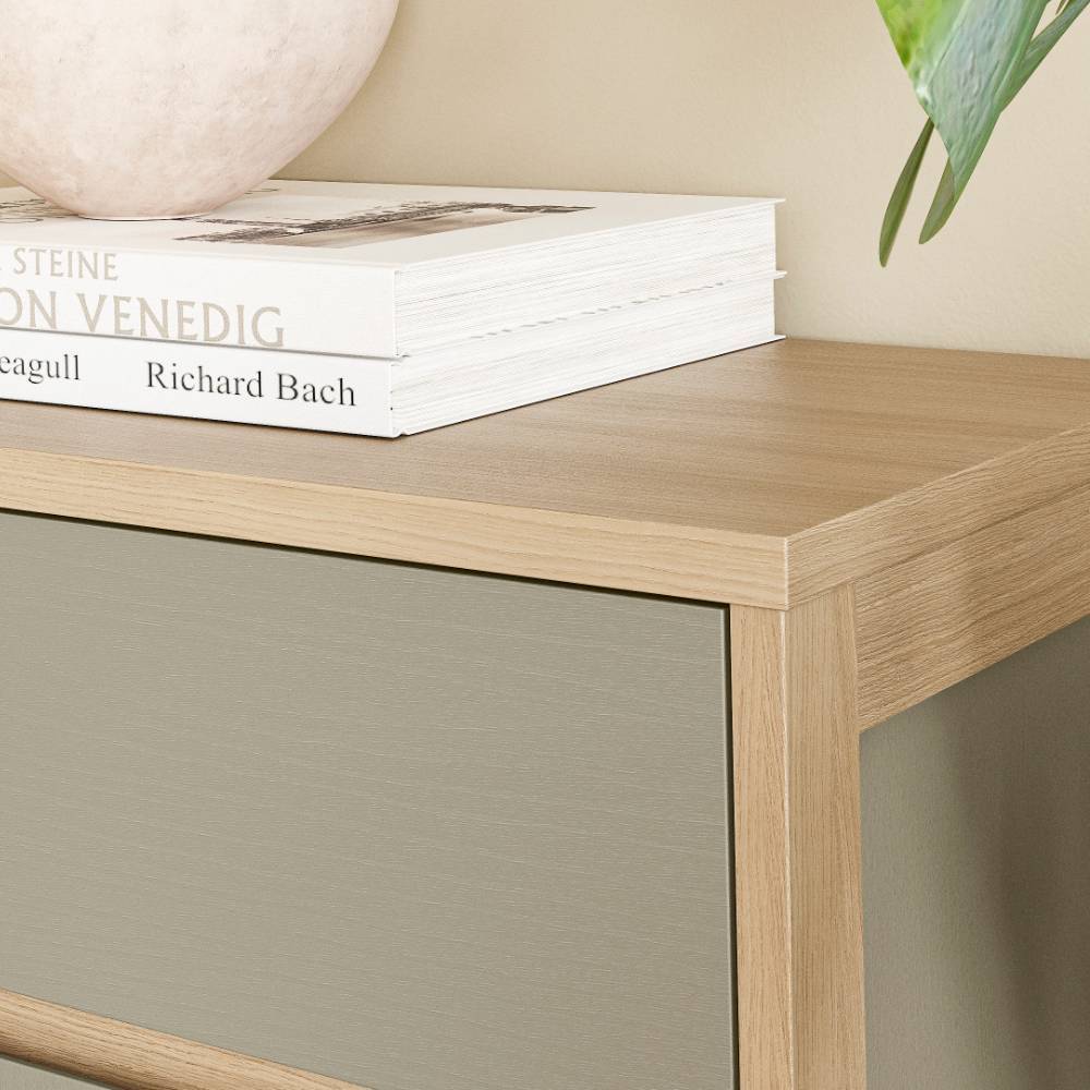 Schreibtisch und Highboard Möbelset - Promo (zweiteilig)