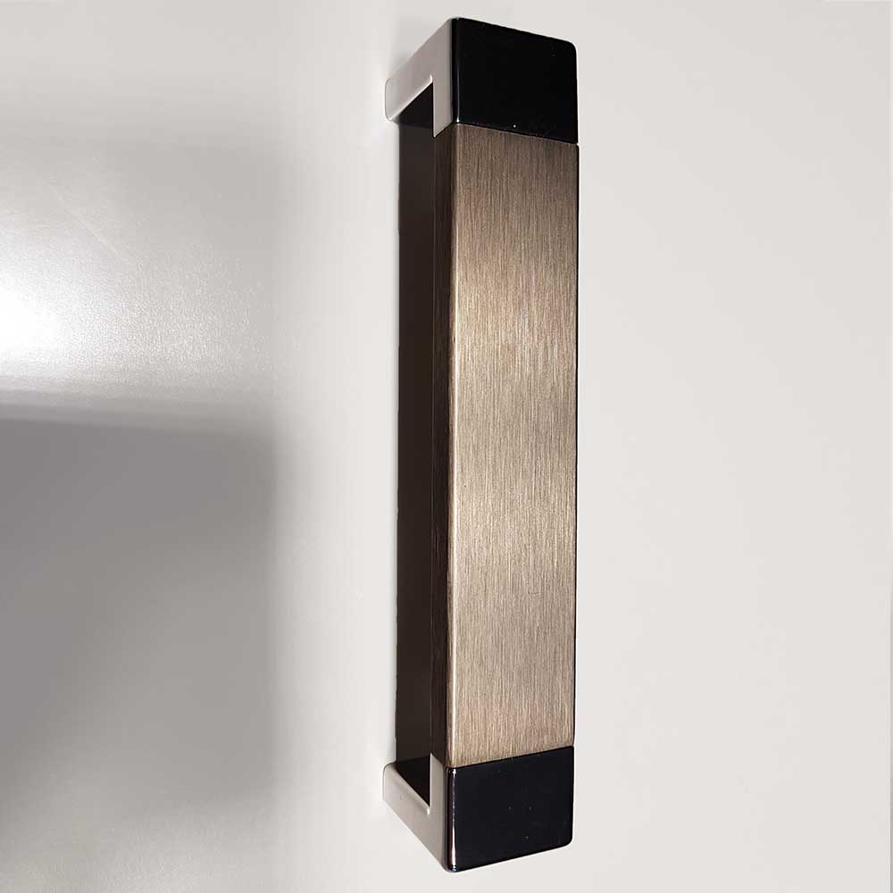 100x245x57 Spiegel Kleiderschrank in Weiß - Imtreba