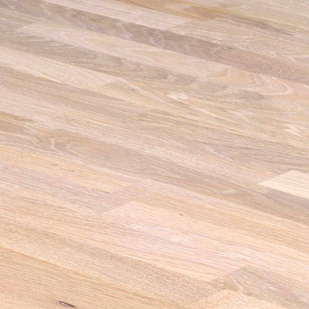 Eichenholz Sofatisch in White Wash - Dioca