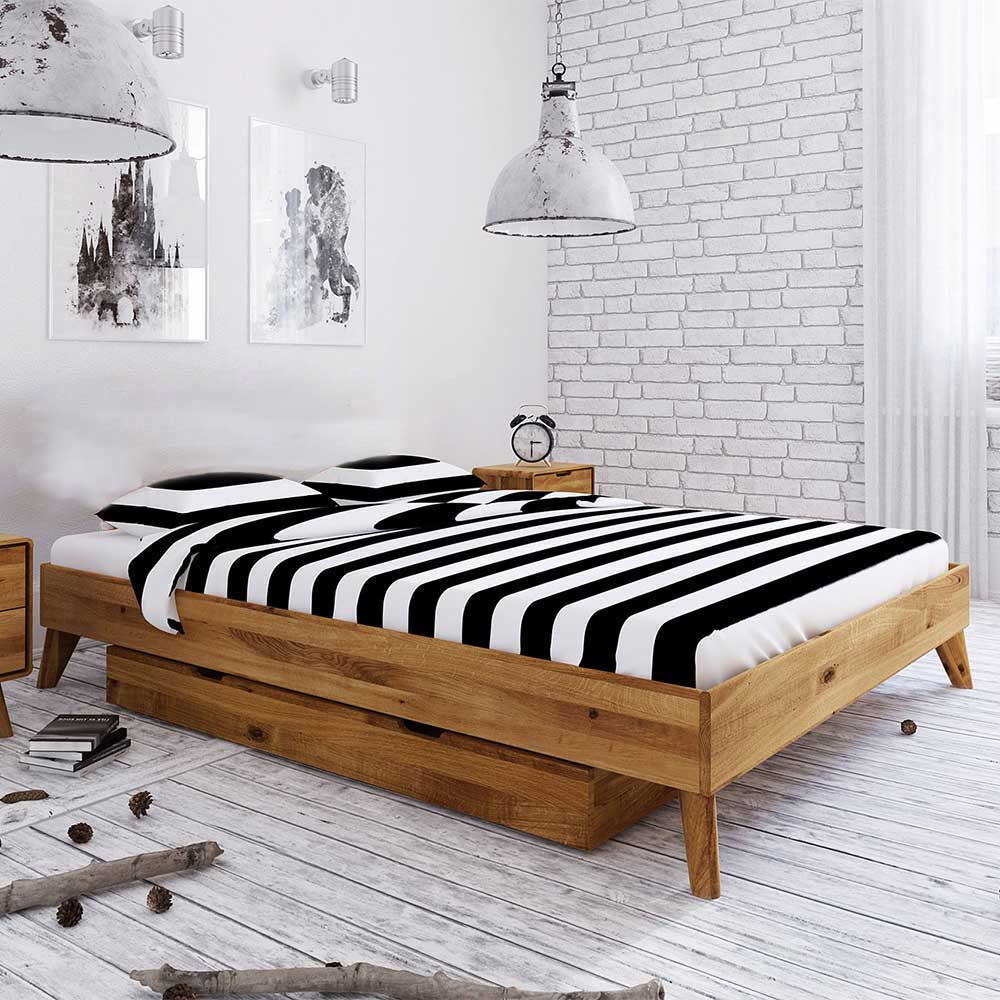 220cm überlanges Ehebett ohne Kopfteil - Eavy