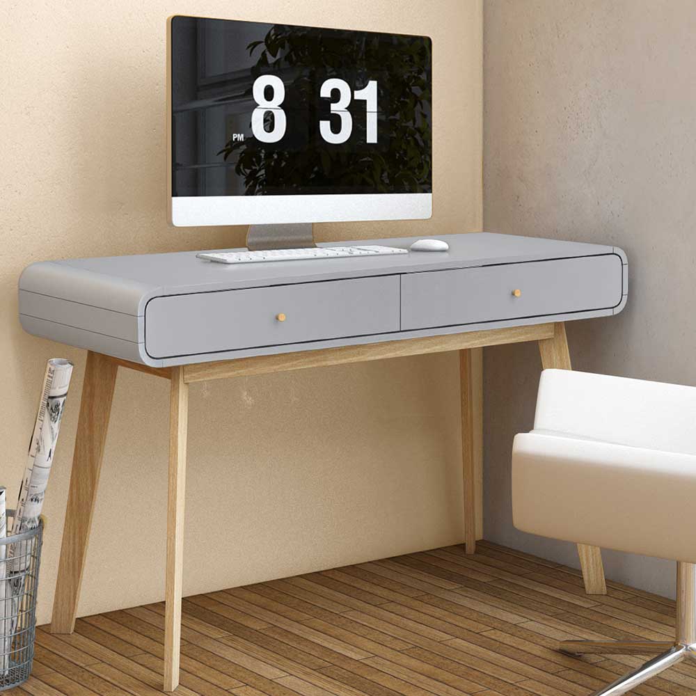 120x50 Schreibtisch im Skandinavischen Wohnstil - Wavan