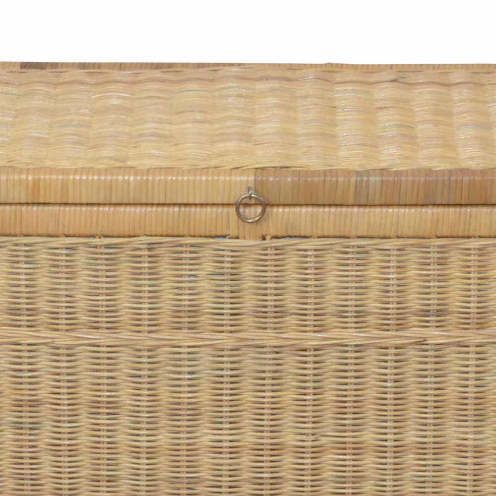 Rattan Wäschetruhe Salzburg in Beige