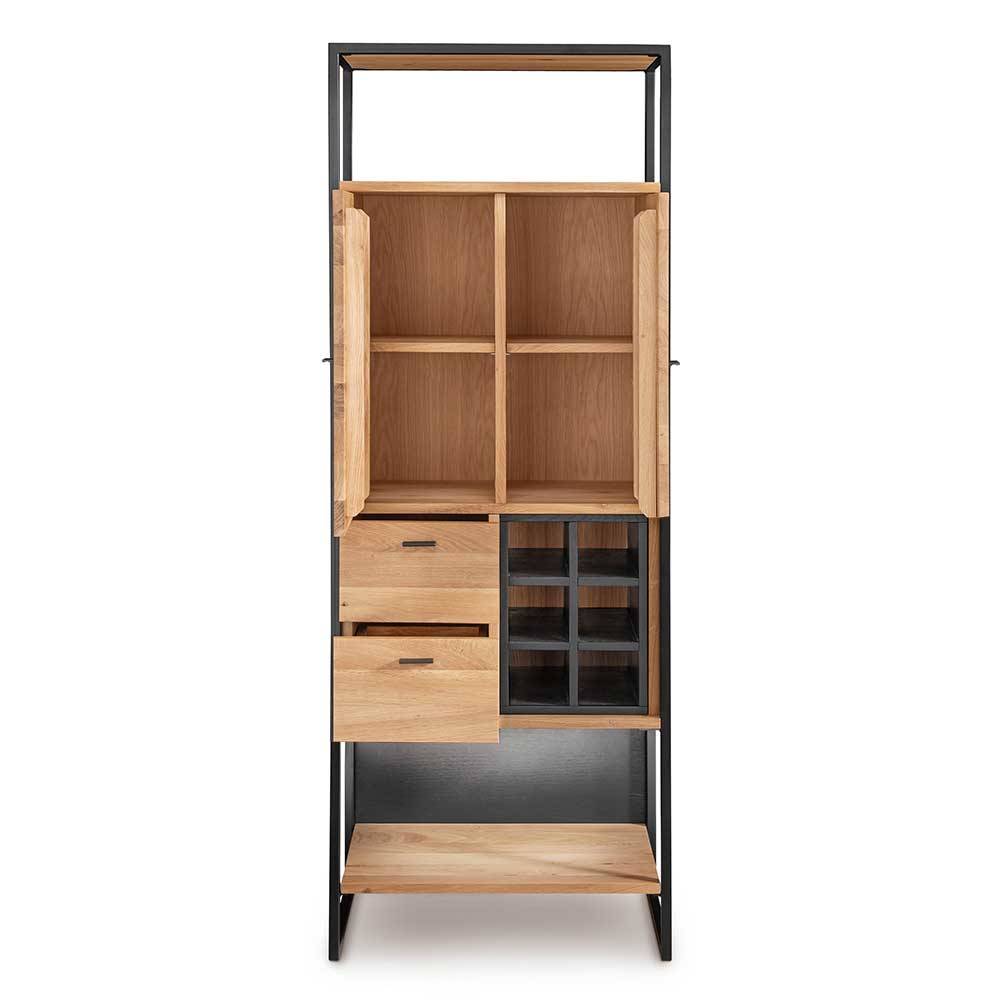 Industrial Schrank aus Wildeiche Massivholz - Manarola