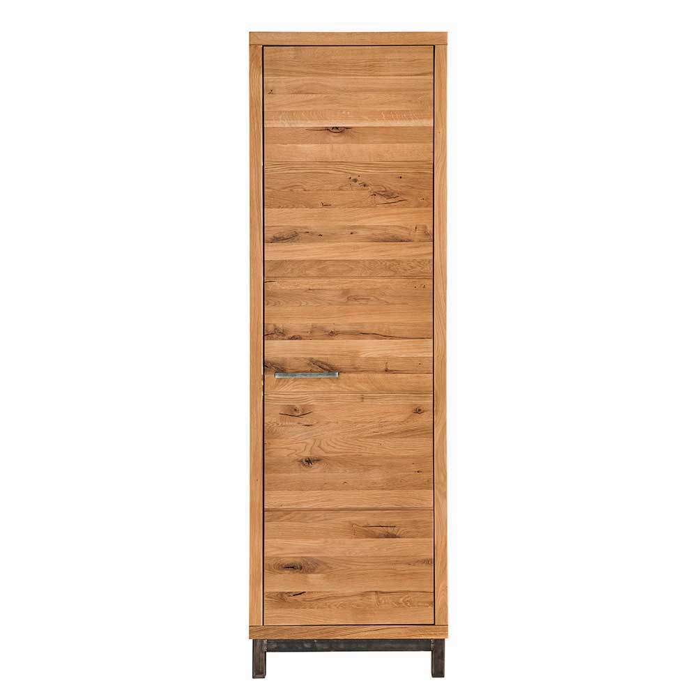 Tolle Garderobenmöbel aus Wildeiche - Mulcian (vierteilig)