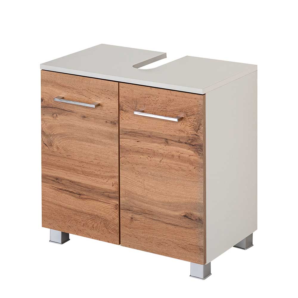 60x54x35 Unterbeckenschrank mit Doppeltür - Tonra