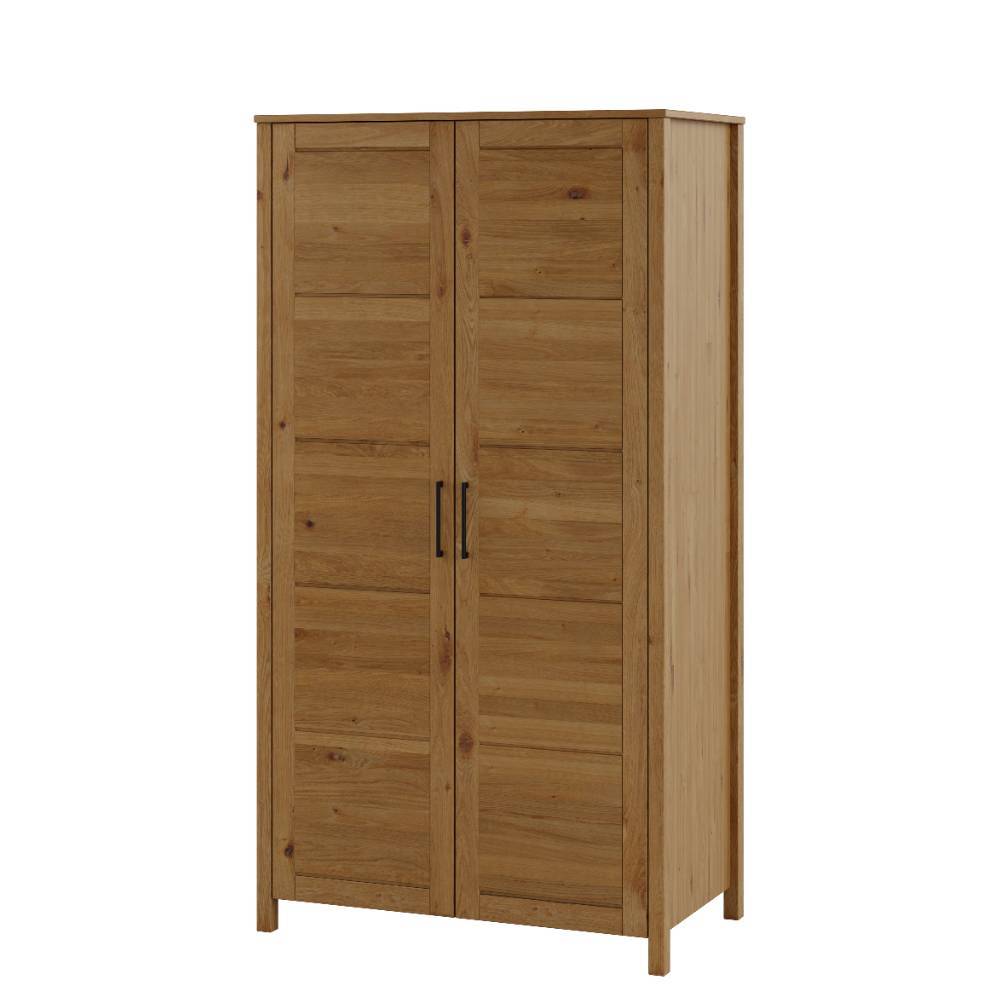 Schlafzimmer Kleiderschrank aus Wildeiche Massivholz - Totem