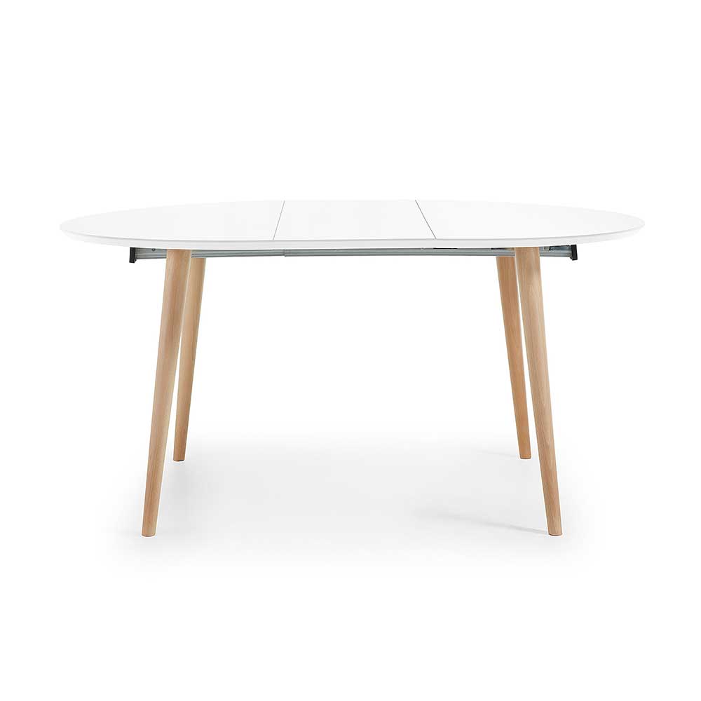 Scandi Chic Ausziehtisch in Rund & Oval - Lutrado