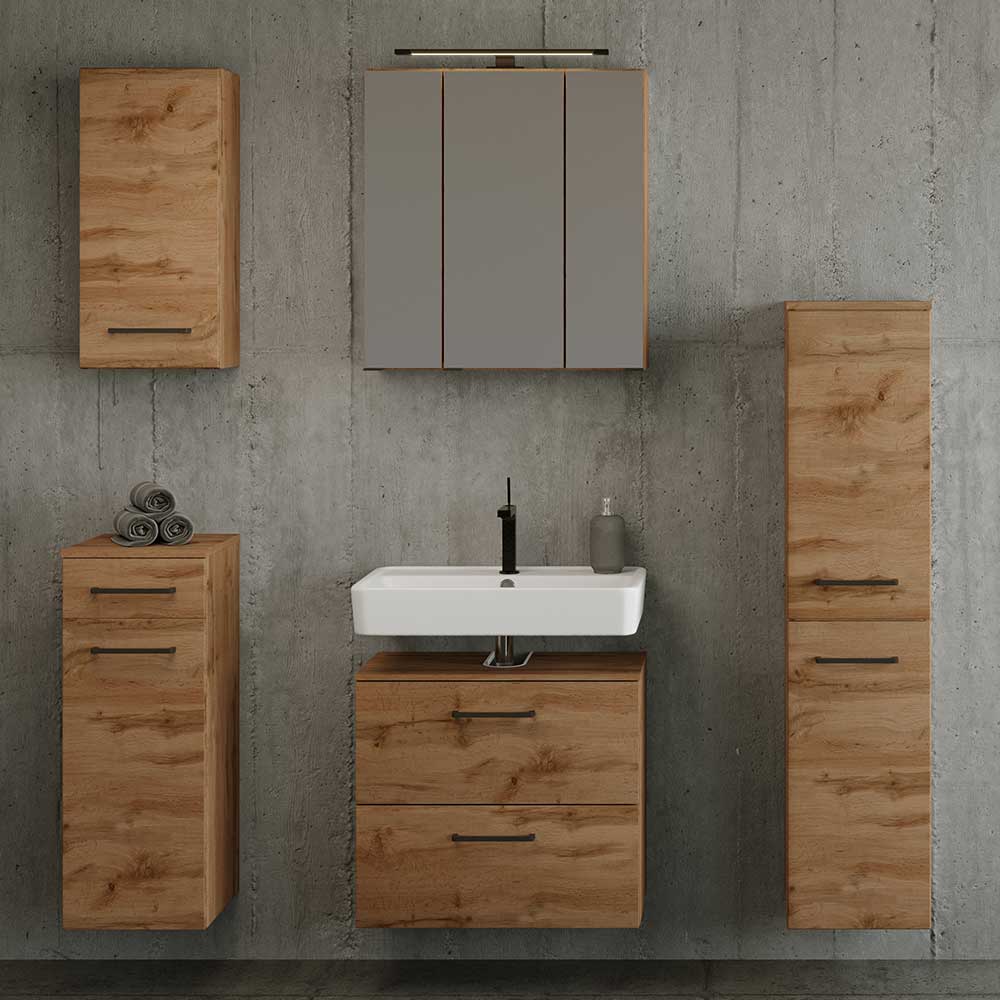 Waschbecken-Unterschrank 60 cm breit - Arazony