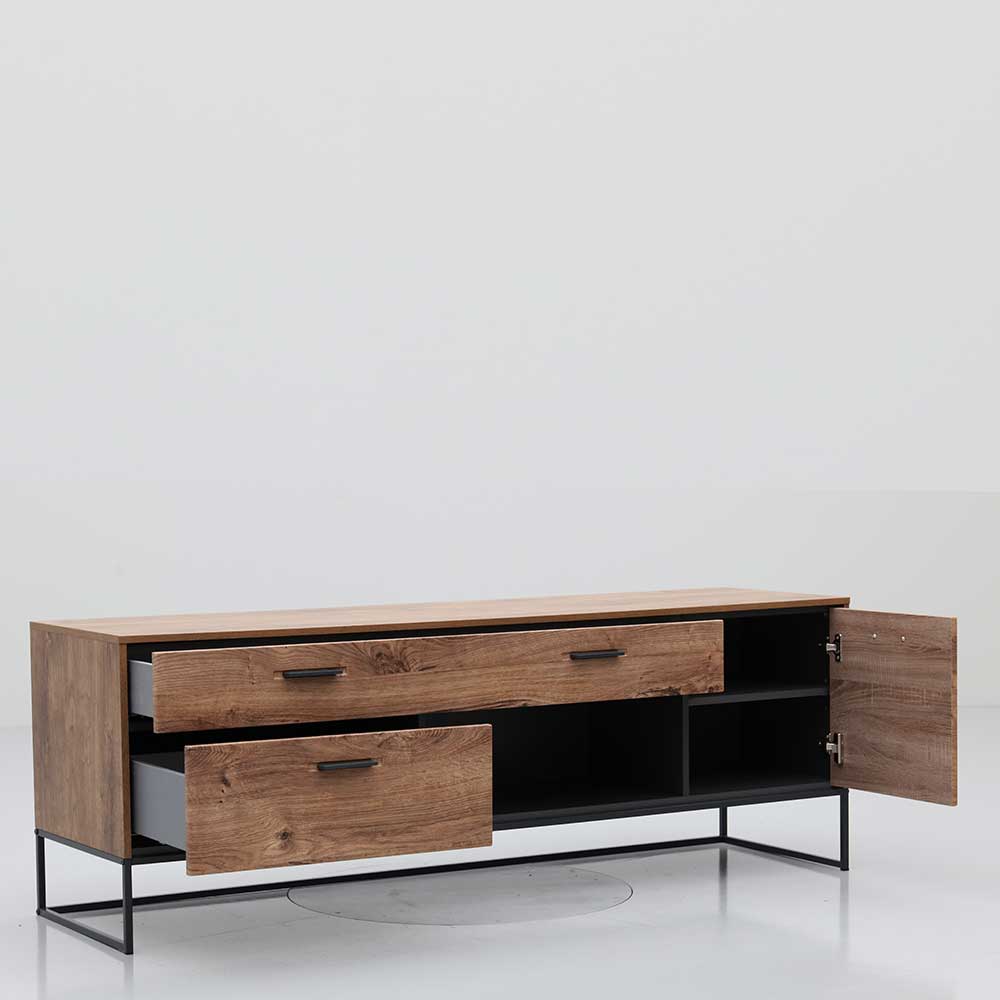 175x62x48 Lowboard für Fernseher in Holz Optik - Xindus