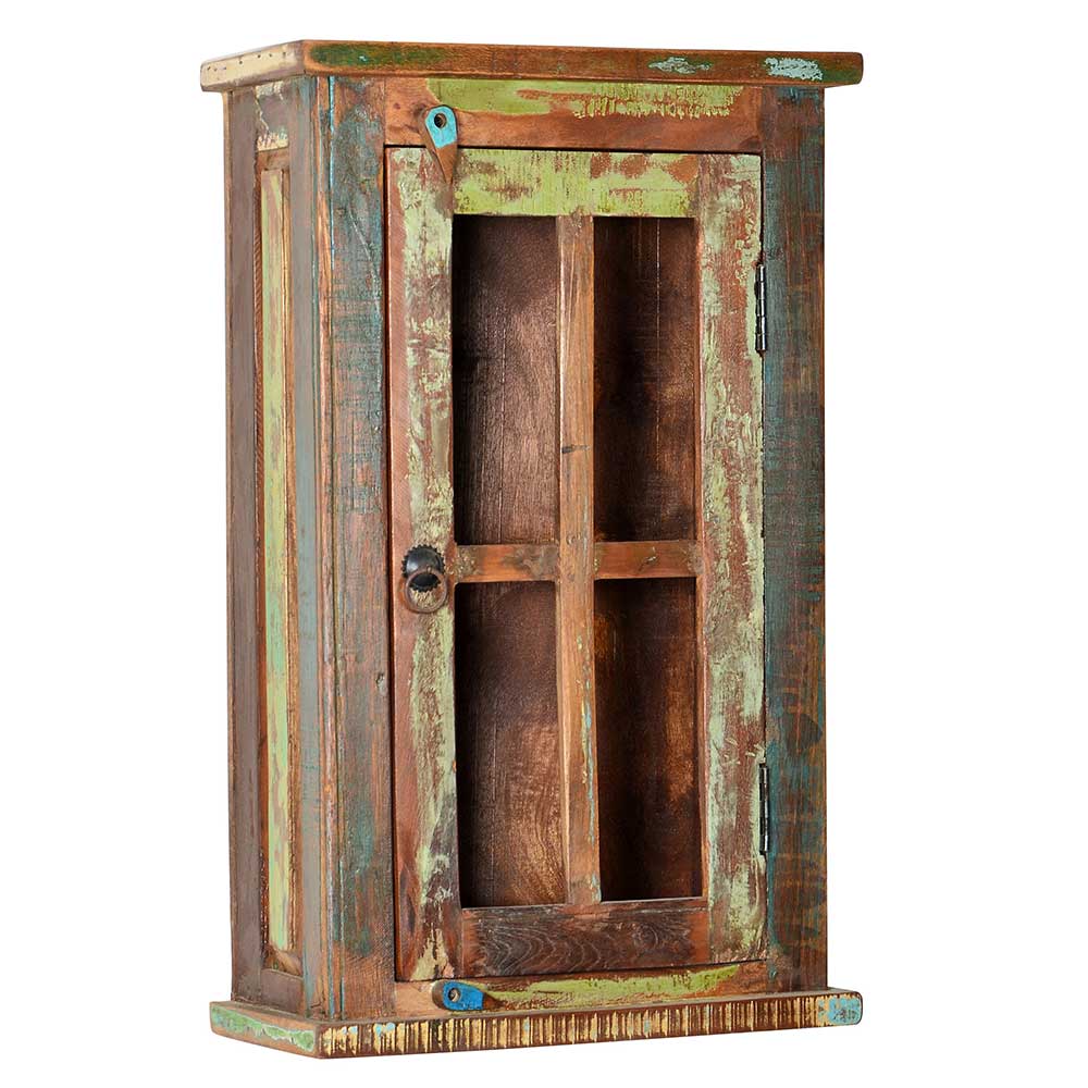 Shabby Badmöbel aus Recyclingholz - Jamaica (fünfteilig)