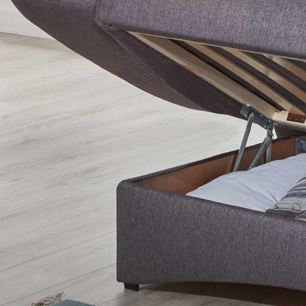 Graues Daybed mit Bettkasten - Perfect