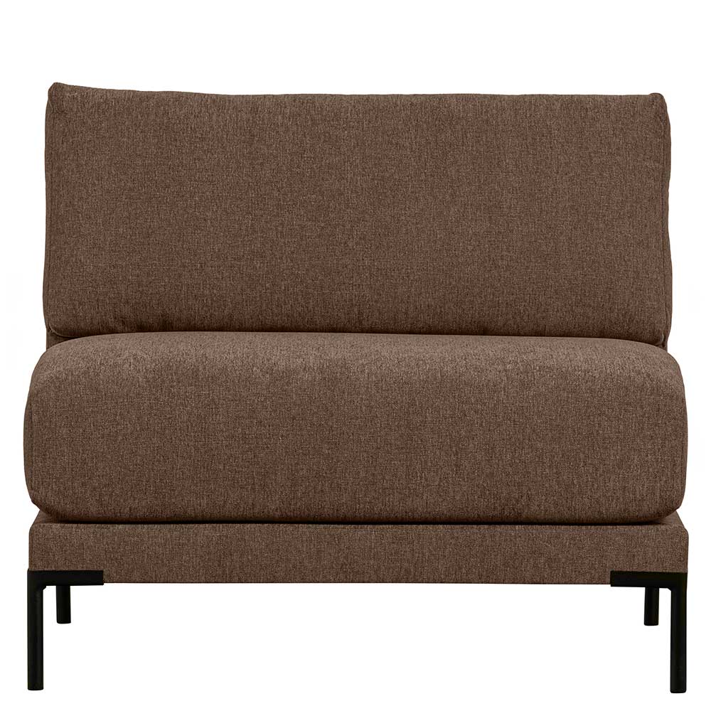 Einsitzer Couchmodul in Braun - Ravonia