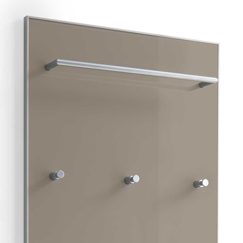 Garderobenpaneel Srocca in Taupe
