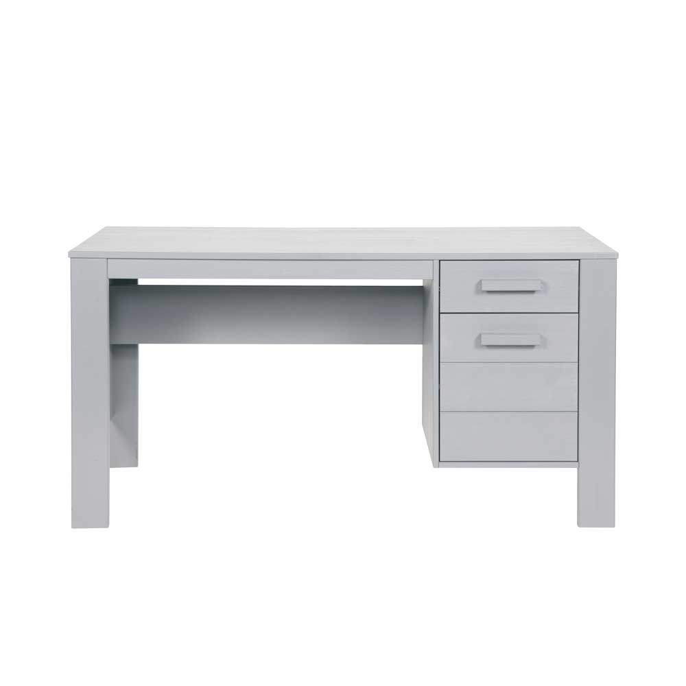 Jugendschreibtisch Brasdon in Beton Grau