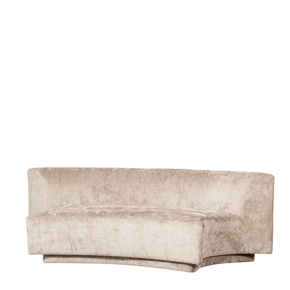 Modulsofa Zweisitzer Modul in Beige - Paryra