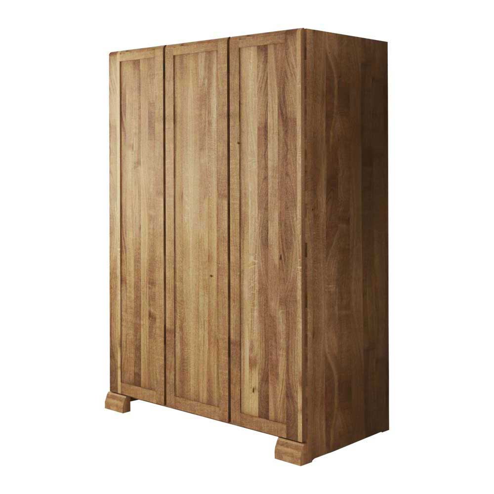 Schlafzimmerschrank Vaskov aus Wildeiche Massivholz