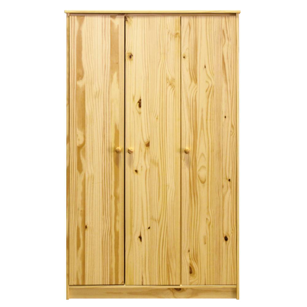 Massivholz Kleiderschrank aus Kiefer - Ekorena
