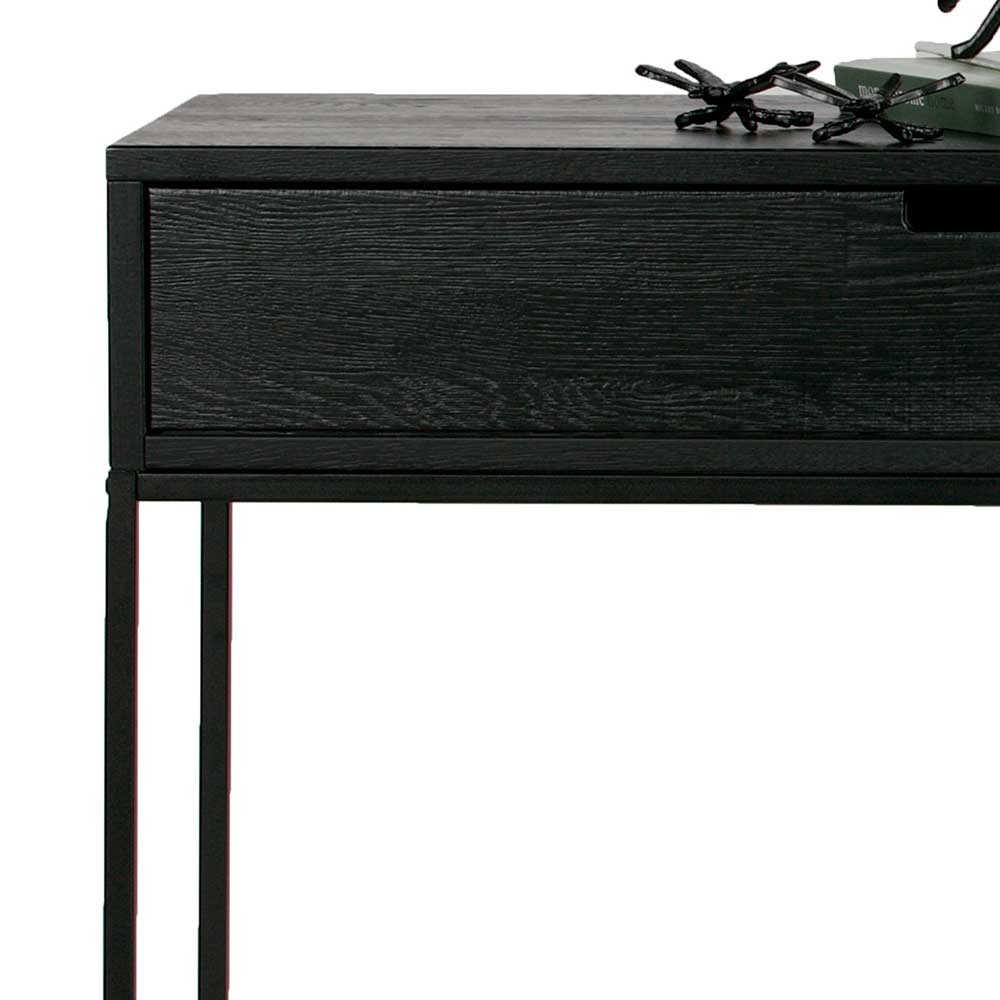 140x74x40 Konsolentisch in Schwarz - Almery