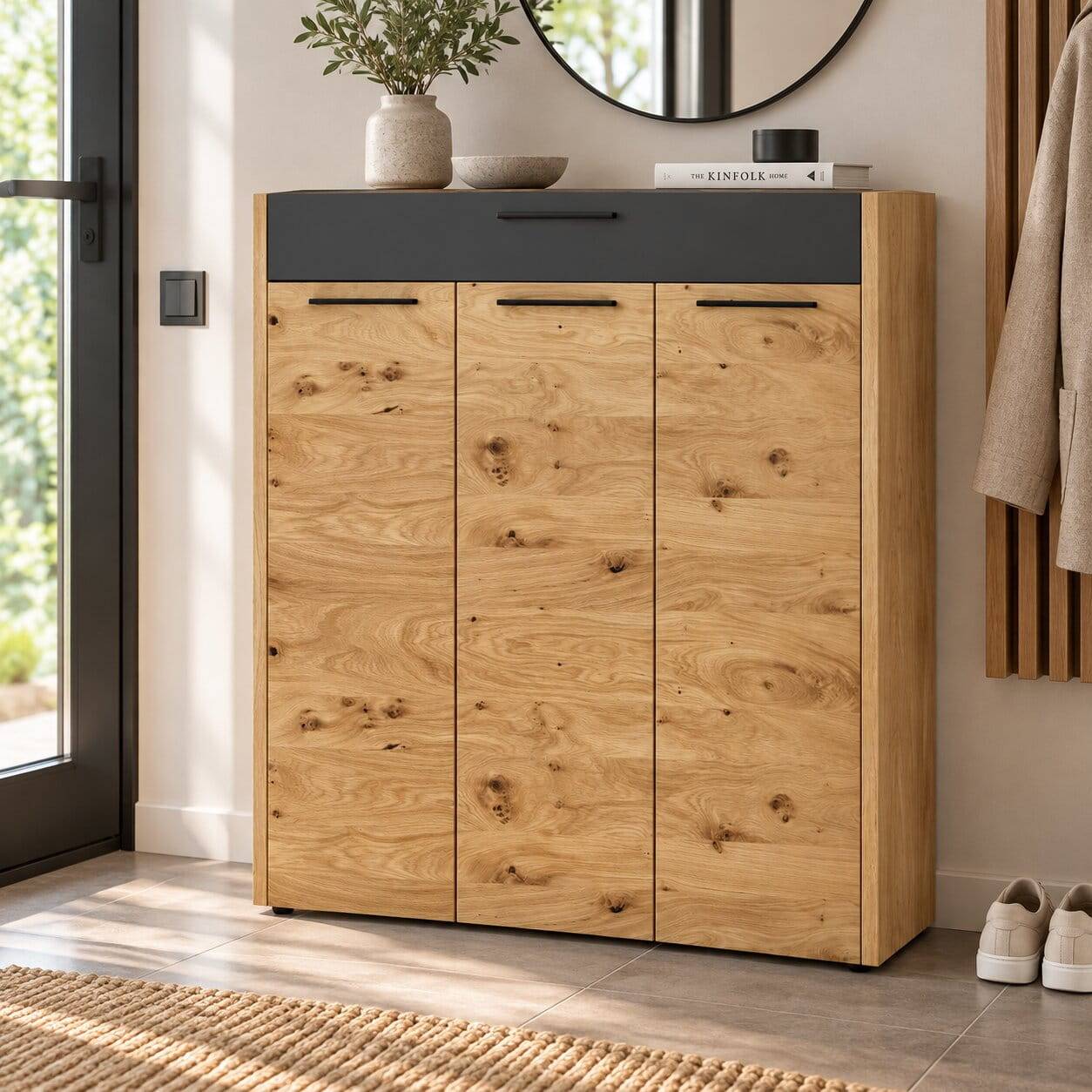 Schuhschrank mit einer Schublade - Lavenci