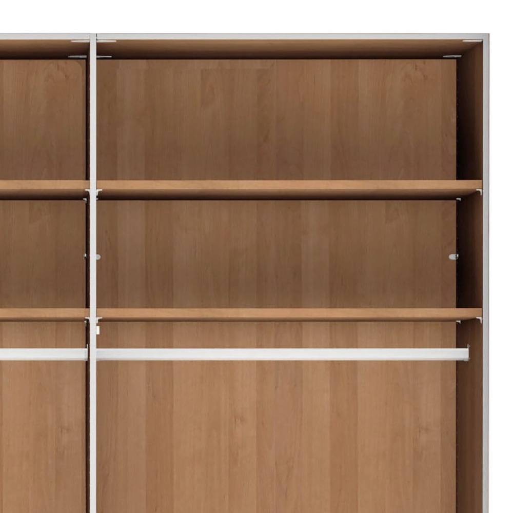 6-türiger Schlafzimmer-Kleiderschrank modern - Angelina
