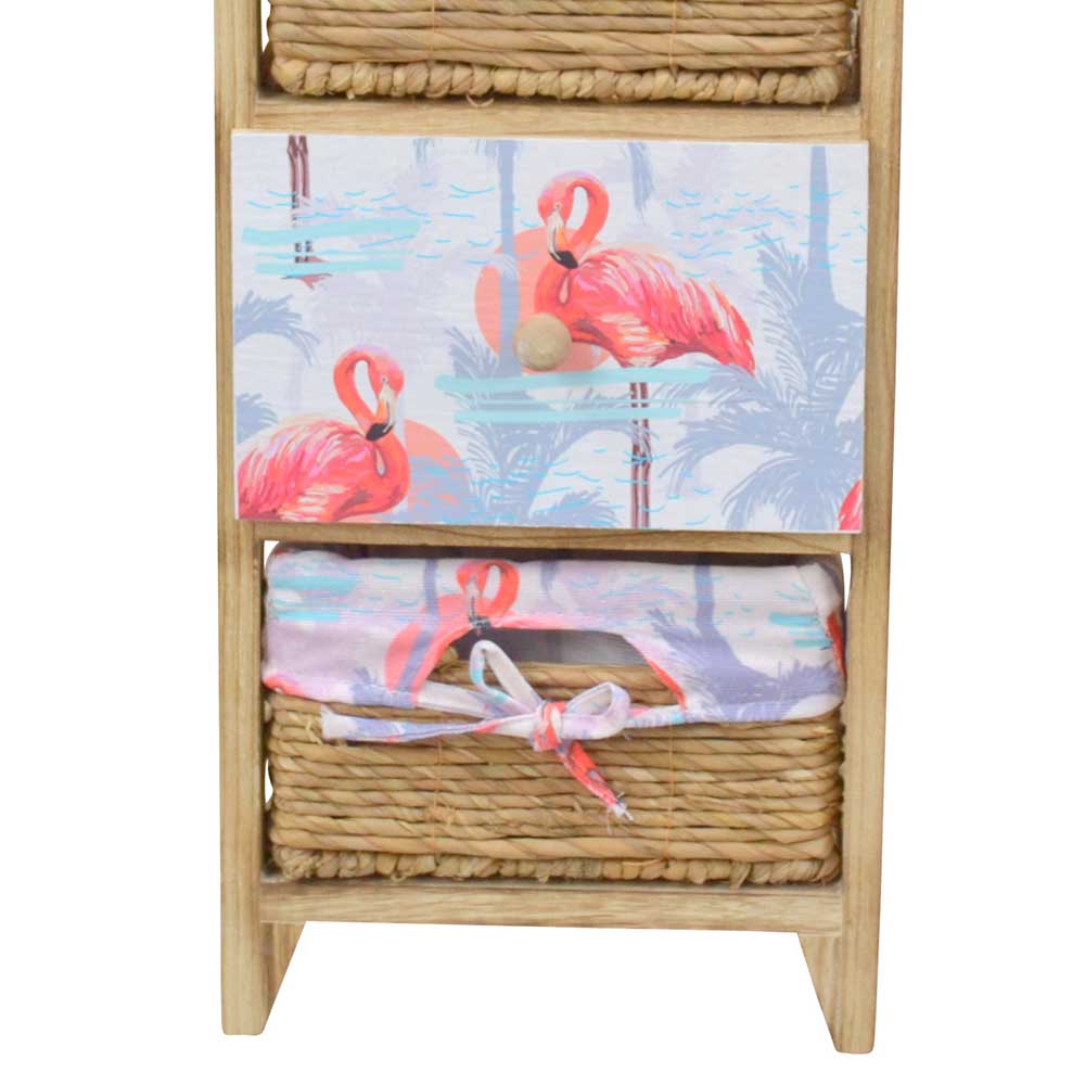30x74x30 Regal mit Schubkästen & Körben - Scando